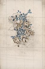 Morris, William - Pink and Poppy. Wallpaper design