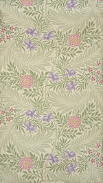 Morris, William - Larkspur. Wallpaper