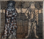 Brown, Ford Madox - King Arthur and Sir Lancelot