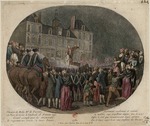 Caresme, Jacques Philippe - The Execution of Thomas de Mahy, Marquis de Favras (1744-1790), February 18, 1790