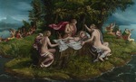 Romano, Giulio, (Workshop) - The Infancy of Jupiter 