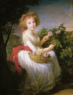 Vigée Le Brun, Louise Élisabeth - Princess Maria Cristina of Naples and Sicily (1779-1849)