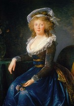 Vigée Le Brun, Louise Élisabeth - Portrait of Maria Theresa of Naples and Sicily (1772-1807)
