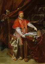 Crespi, Giuseppe Maria - Portrait of the Pope Benedict XIV (1675-1758)