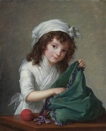 Vigée Le Brun, Louise Élisabeth - Mademoiselle Alexandrine-Emilie Brongniart