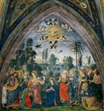 Pinturicchio, Bernardino - The descent of the Holy Spirit (Pentecost)