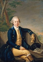 Ziesenis, Johann Georg, the Younger - Portrait of Ernest II, Duke of Saxe-Gotha-Altenburg (1745-1804)