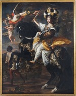 Dauphin, Charles Claude - Christine Marie of France (1606-1663), Duchess of Savoy, as Minerva