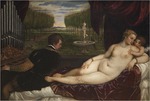 Titian - Venus with an Organist and Cupid