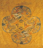Anonymous master - Dragon silk brocade fabric