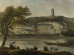 Robert, Hubert - Vue du château de Madame d'Enville à La Roche-Guyon