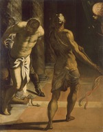 Tintoretto, Jacopo - The Flagellation of Christ