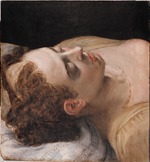 Floris, Frans, the Elder - Study head of a lying woman