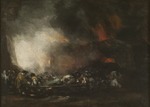Goya, Francisco, de - Hospital fire