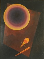 Kandinsky, Wassily Vasilyevich - Circle with brown