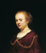 Rembrandt van Rhijn - Portrait of a Young Woman 