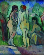 Manguin, Henri Charles - Les baigneuses (The bathers)