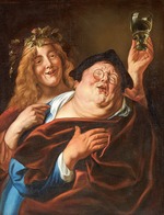 Jordaens, Jacob - Bacchus and a Follower 