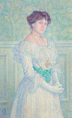 Rysselberghe, Théo van - Portrait of Laure Flé 