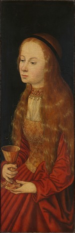 Cranach, Lucas, the Elder - Saint Barbara