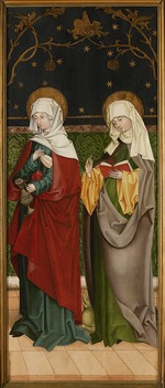 Master of the Sacristy of Kaufbeuren - Saint Elizabeth of Hungary and Saint Margaret