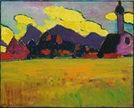 Javlensky, Alexei, von - Landscape at Murnau (Yellow evening clouds)