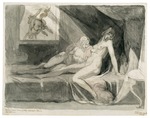 Füssli (Fuseli), Johann Heinrich - Alp leaves the bed chamber of two sleeping women