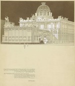 Wagner, Otto Koloman - Design for the Emperor Franz Joseph City Museum, at the Vienna Karlsplatz