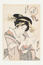 Kunisada (Toyokuni III), Utagawa - The In-demand Type, from the series Tosei sanjuni so (The modern thirty-two types)