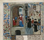 Anonymous - Coronation of Charles VI of France (Miniature from the Grandes Chroniques de France by Jean Froissart)