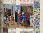 Anonymous - The Amiens Negotiations, 1392 (Miniature from the Grandes Chroniques de France by Jean Froissart)