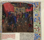 Anonymous - Bal des Ardents (Miniature from the Grandes Chroniques de France by Jean Froissart)