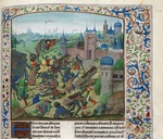Anonymous - The Battle of Nicopolis on 25 September 1396 (Miniature from the Grandes Chroniques de France by Jean Froissart)