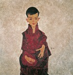 Schiele, Egon - Portrait of Herbert Reiner