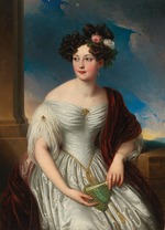 Ender, Johann Nepomuk - Portrait of Queen Pauline Therese of Württemberg (1800-1873)