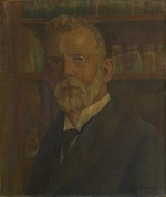 Voigt, Franz Wilhelm - Portrait of Paul Ehrlich (1854-1915) 