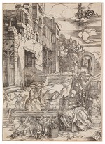 Dürer, Albrecht - The Sojourn of the Holy Family in Egypt, from The Life of the Virgin