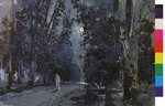 Levitan, Isaak Ilyich - The shadows. Moonlight night