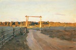 Levitan, Isaak Ilyich - Summer evening  