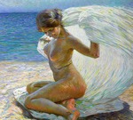 Piccioni, Gino - Nude on the beach
