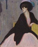 Bossi, Erma - Portrait of Marianne von Werefkin
