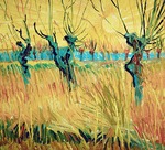 Gogh, Vincent, van - Willows at sunset