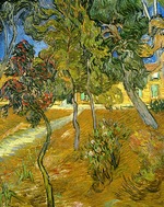 Gogh, Vincent, van - Trees in the garden of the asylum