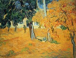 Gogh, Vincent, van - Garden in the Saint Paul's Hospital in Saint-Rémy 