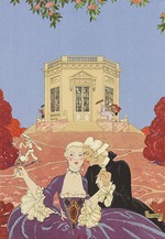 Barbier, George - Illustration for Fêtes galantes by Paul Verlaine