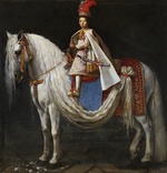 Sustermans, Justus (Giusto) - Equestrian portrait of Leopoldo de' Medici (1617-1675) as child in Polish costume