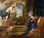 Tintoretto, Jacopo - The Annunciation 