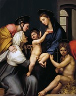 Raphael (Raffaello Sanzio da Urbino) - Madonna dell'Impannata