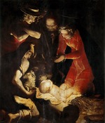 Cambiaso (Cambiasi), Luca - The Adoration of the Shepherds