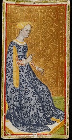 Bembo, Bonifacio - Queen of Wands. Tarot card